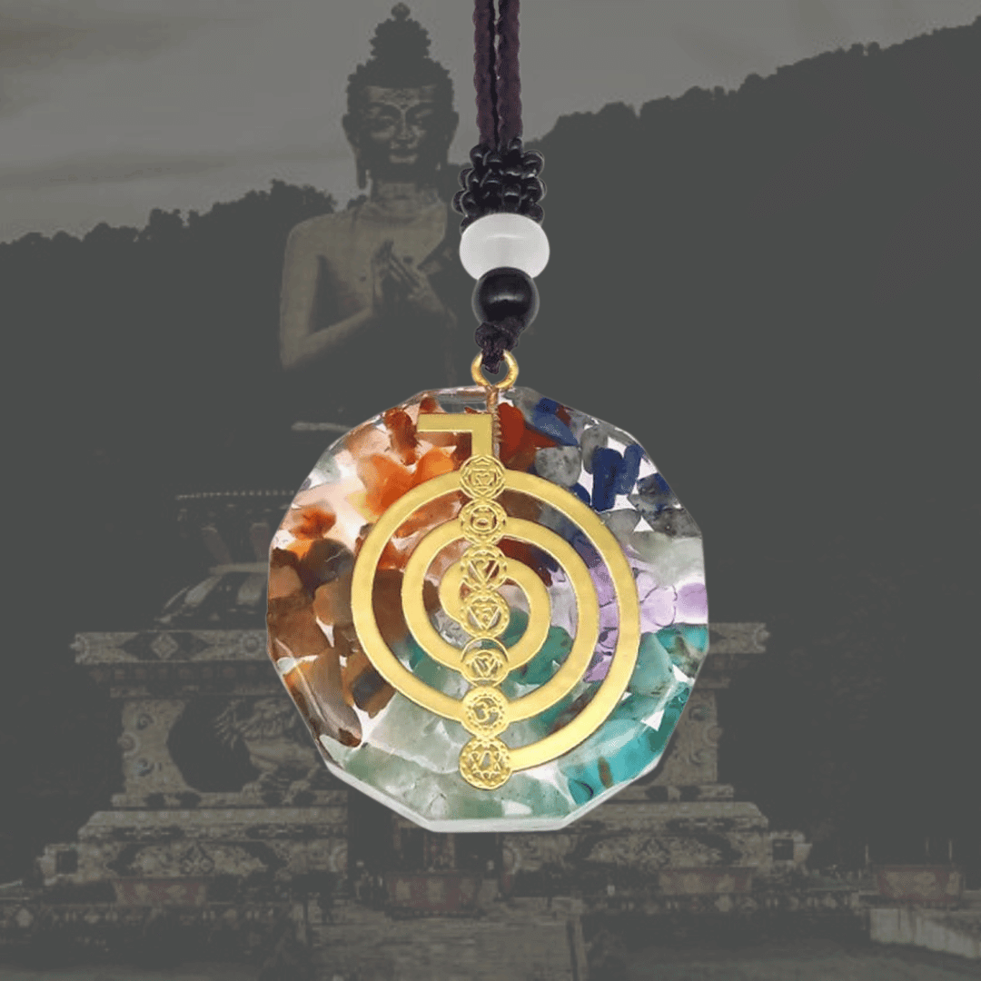 Protection Amulet Feng Shui Lucky Coin Pendant - Om Mani Padme Hum Mantra  Buddhist Charm Necklace Buddhism Mantra Jewelry